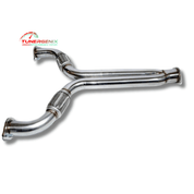 TunerGenix Y Pipe Stainless Steel Header Y Pipe for Nissan 350Z/G35 03-06