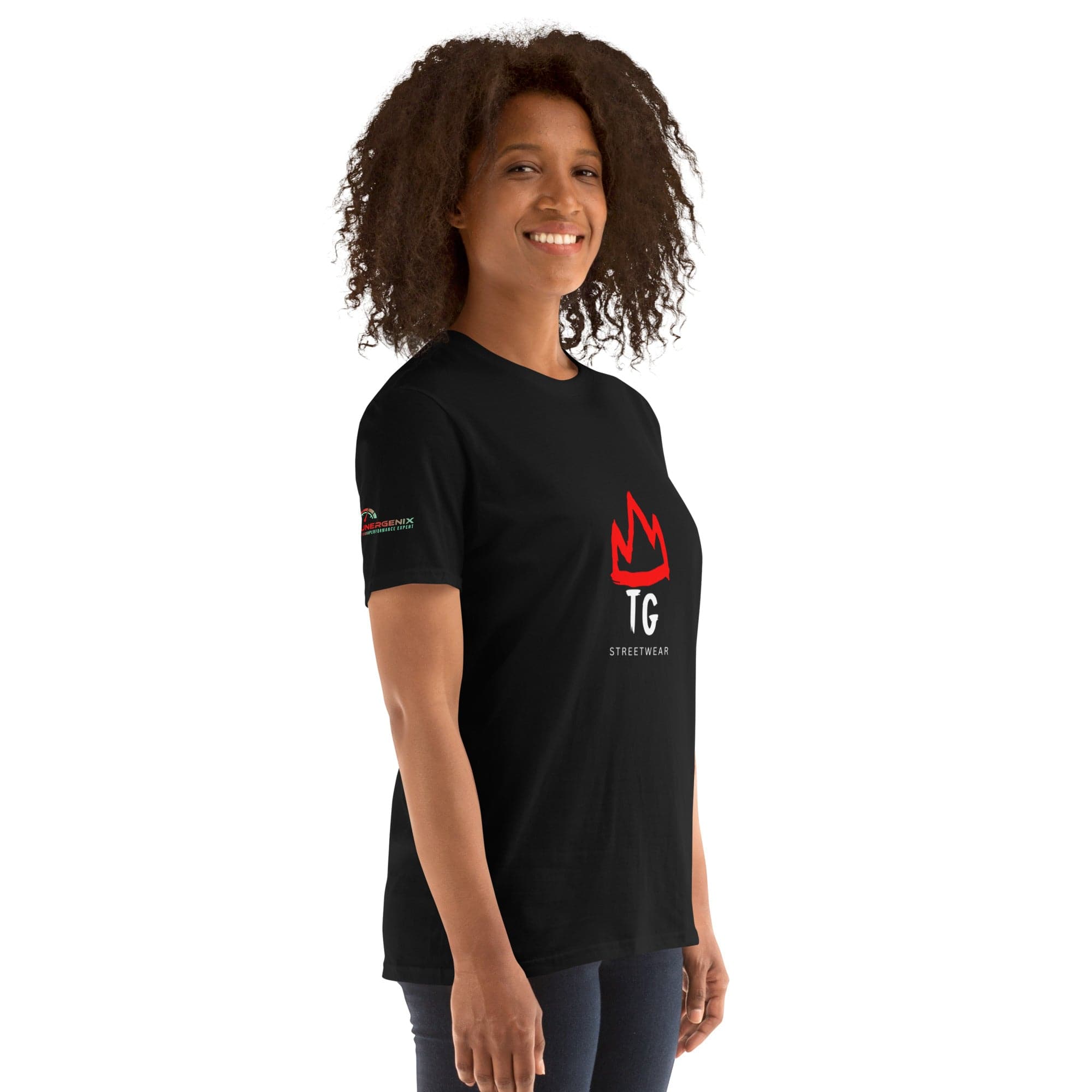 TunerGenix T-Shirt TG Black Short-Sleeve Unisex T-Shirt