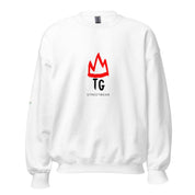 TunerGenix Sweatshirt S TG White Unisex Sweatshirt