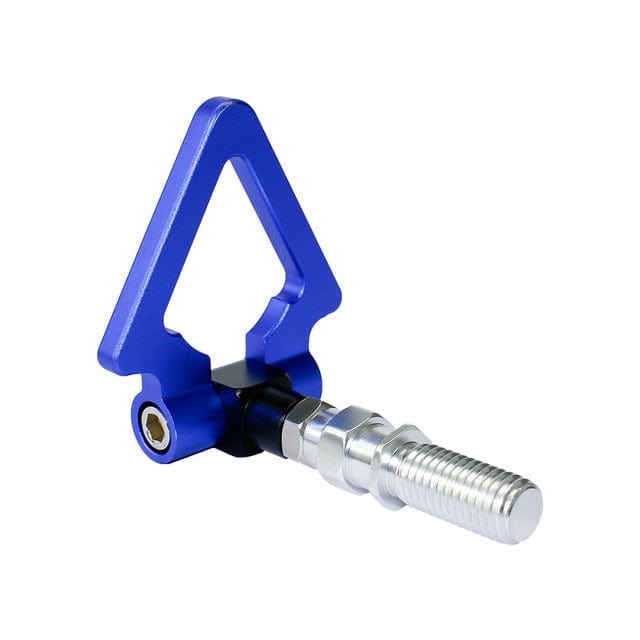 TunerGenix Body Accessories Blue Triangle Tow Hook Kit
