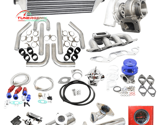 TunerGenix Turbo Kit Turbo Kit for Honda Civic 02-04 D17 1.7L SOHC ONLY