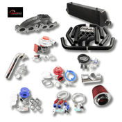 TunerGenix Turbo Kit Black Turbo Kit for Toyota 90-95 / Celica MR2 3SGTE 88-99