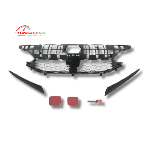 TunerGenix Front Grille Type R Front Grille for Honda Civic 21 22