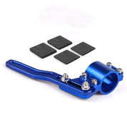 TunerGenix Interior Accessories Blue Universal Aluminum Adjustment Steering Wheel Turn Signal Extension