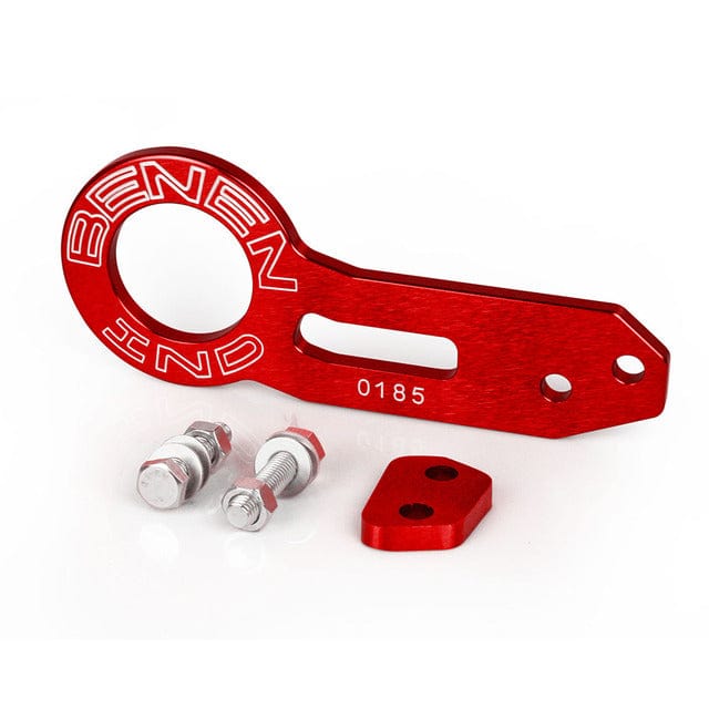 TunerGenix Body Accessories Red Universal Aluminum Alloy Racing Rear Tow Hook