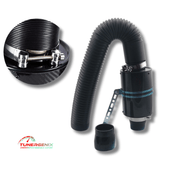 TunerGenix Cold Air Intake Universal Racing Carbon Fiber Cold Air Intake