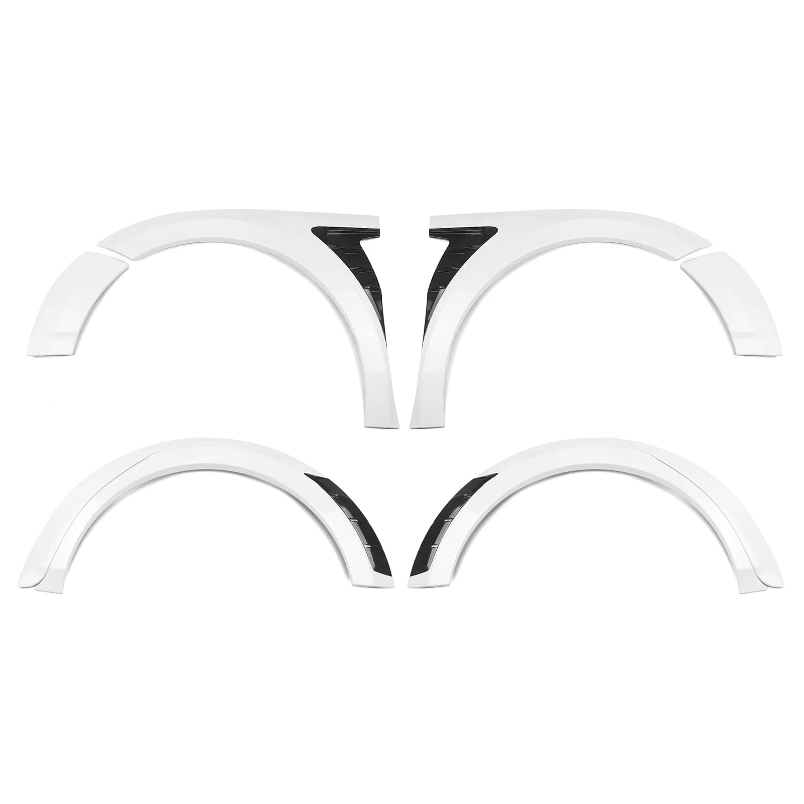 TunerGenix Exterior Accessories White Wide Body Kit for Toyota Camry SE XSE 18-24
